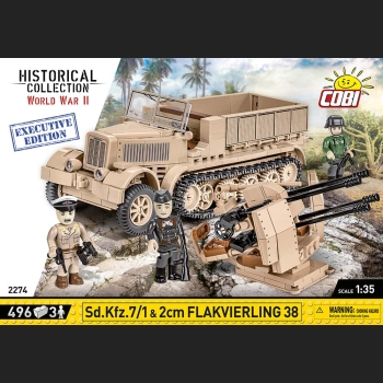 Sd.Kfz. 7/1 496 Kl 1:35 HC WWII– 2cm Flakvierling 38 Executive Edition